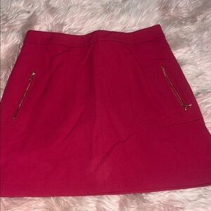 Berry color Loft size 8 Women's Skirt